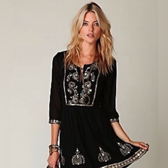 Beaded peasant blouse - Picture 5 of 6